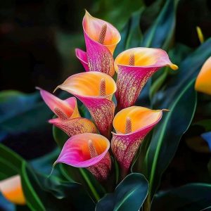 Калла Оникс купить по цене от 450р. в интернет-магазине «Посадика» с доставкой почтой в в Дмитровске и по всей России – [изображение №1].