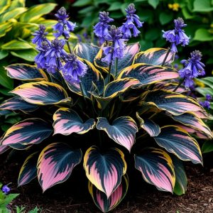 Хоста Пайн Эхо купить по цене от 699р. в интернет-магазине «Посадика» с доставкой почтой в в Дмитровске и по всей России – [изображение №1].